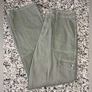 Forever 21 Olive Cargo Pants